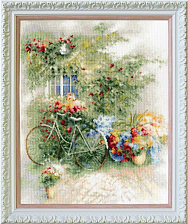 Вышивка АК-017 Цветы повсюду Вышивка АК-017 Цветы повсюду