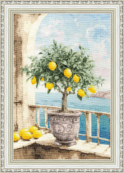 Вышивка СЖ-077 Лимонное деревце в горшке Вышивка СЖ-077 Лимонное деревце в горшке