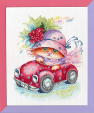 Вышивка ВК-066 Прокачусь с ветерком!