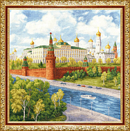 Вышивка ВС-011 Москва... как много в этом звуке (А.С. Пушкин) Вышивка ВС-011 Москва... как много в этом звуке (А.С. Пушкин)
