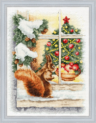 Вышивка СО-019 В ожидании нового года Вышивка СО-019 В ожидании нового года