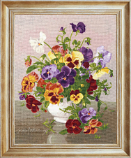 Вышивка ГН-017 Бархатное цветение Вышивка ГН-017 Бархатное цветение