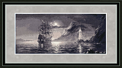 Вышивка ММ-018 Лунная дорожка Вышивка ММ-018 Лунная дорожка