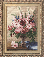 Вышивка ГН-005 Розовый вальс